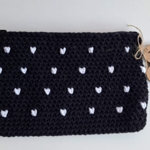 Gehäkelte Kosmetiktasche