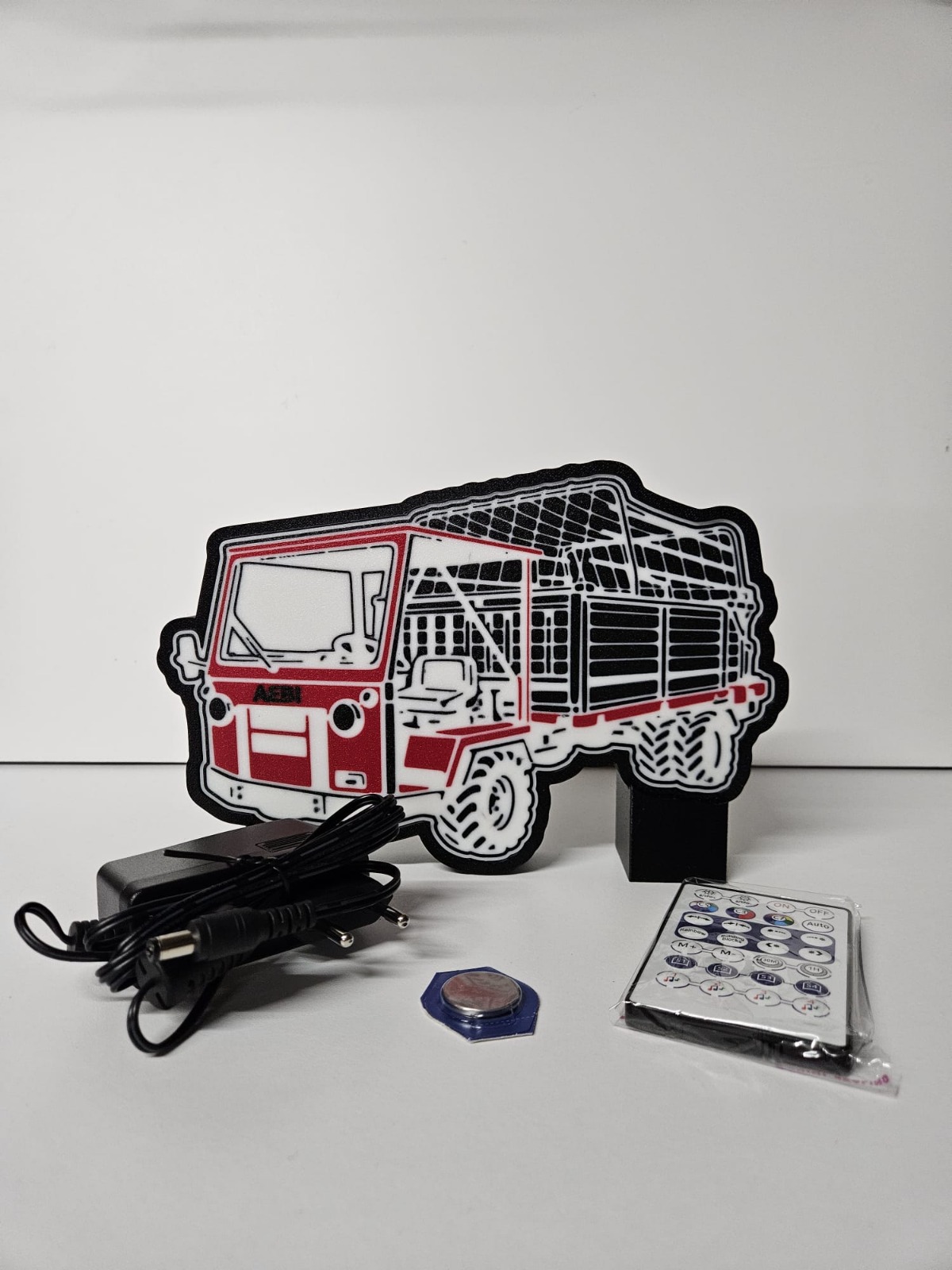 AEBI TP 35 mit Ladegerät LED Lampe