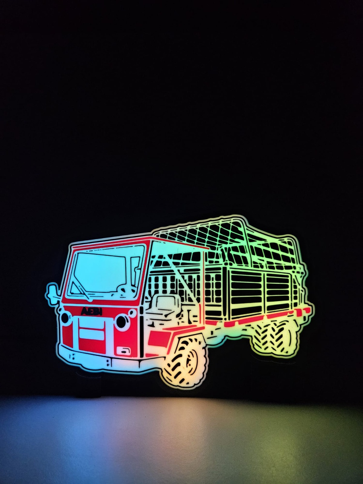 AEBI TP 35 mit Ladegerät LED Lampe – Bild 3