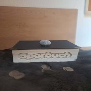 Buchkunstwerk Sparbuch