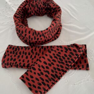 Leo-Set – Pulswärmer & Schal