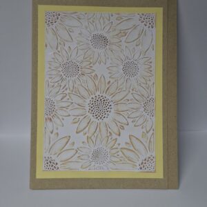 Karte Sunflower greetings