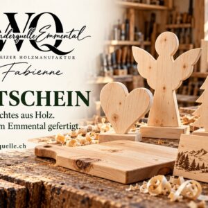 Geschenkgutschein – Betrag frei wählbar ab CHF 20