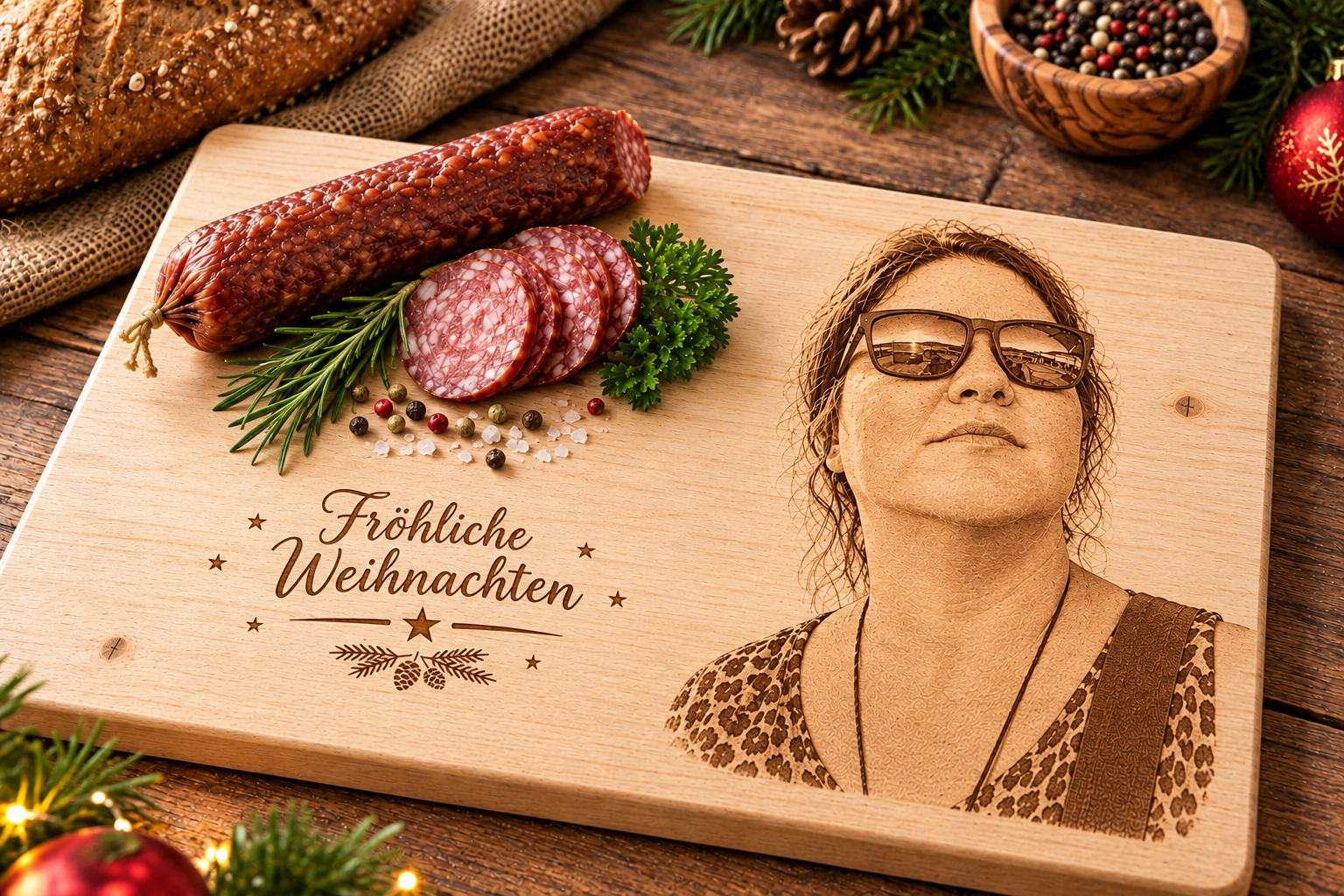 Personalisiertes Schneidebrett
